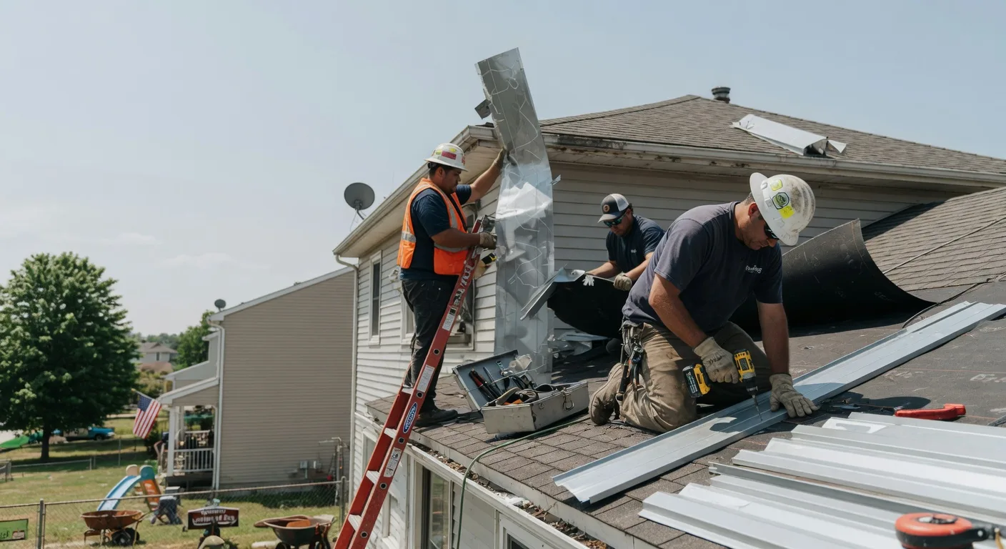 Metal Roof Repair in East Lynn, IL